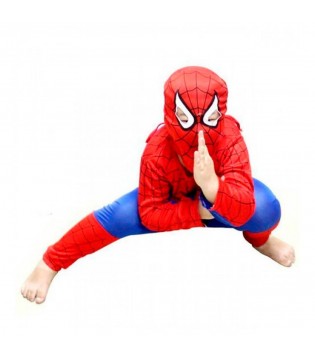 Spiderman M Beden 7-9 Yaş Kassız Kostüm