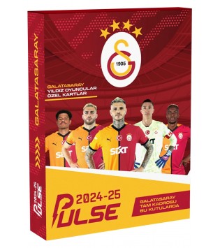 GALATASARAY - PULSE FUTBOLCU KARTLARI 2024/25 - PAKET 12 AD