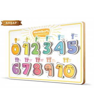 RAKAMLAR  AHŞAP FRAME