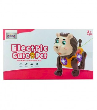 Electric Cute Pet ( LION ) W/LIGHT,MUSIC