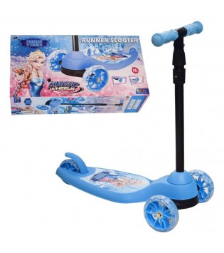 IŞIKLI RUNNER SCOOTER MAVİ KIZ