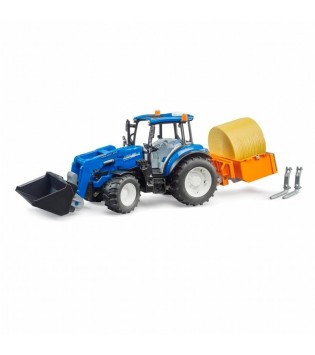 Bruder New Holland T5 120 Kepçeli Ataşman Setli Bruder New Holland T5 120 Kepçeli Ataşman Setli