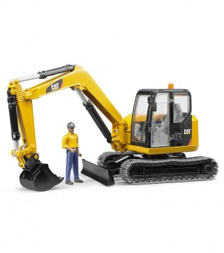 CAT MINI EKSKAVATÖR VE İNŞAAT İŞÇİSİ