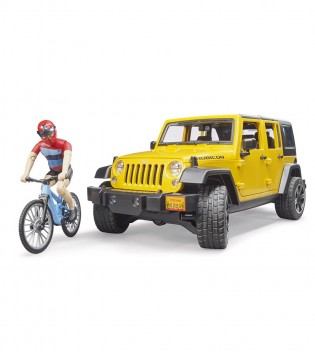 JEEP W. RUBİCON & BİSİKLET VE SÜRÜCÜSÜ