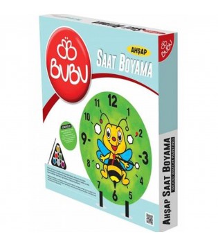 BU-BU AHŞAP SAAT BOYAMA