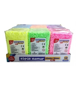 BU-BU KÖPÜK HAMUR 12X10GR.12'Lİ BU-BU KÖPÜK HAMUR 12X10GR.12'Lİ