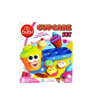 BU-BU OYUN HAMURU SETİ CUPCAKE (S)