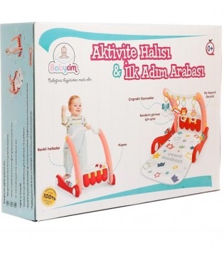 AKTİVİTE HALISI & İLK ADIM ARABASI - PEMBE