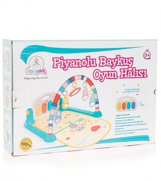 BABYCİM BAYKUŞLU PİANOLU BEBEK OYUN HALISI