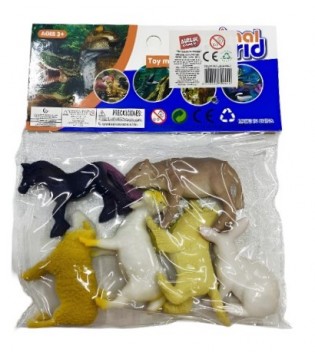 PVC 6LI ORTA BOY HAYVANLAR