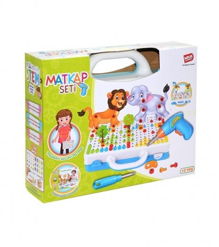 3D STEM E T C MATKAP SET- HAYVANLAR