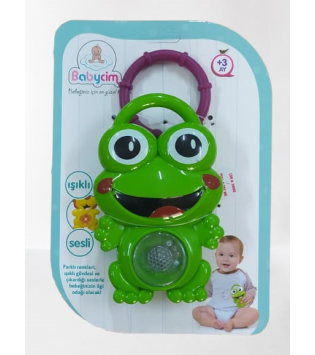 BABYCİM NEŞELİ SESLİ PİLLİ KURBAĞA