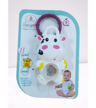 BABYCİM NEŞELİ SESLİ PİLLİ İNEK ÇINĞIRAK