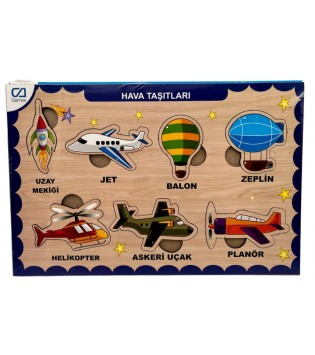 AHŞAP HAVA TAŞITLARI EĞİTİCİ SET