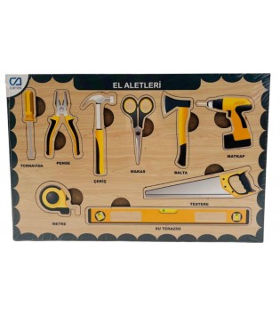 AHŞAP EL ALETLERİ EĞİTİCİ SET