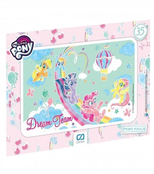 MY LITTLE PONY FRAME PUZZLE - 35