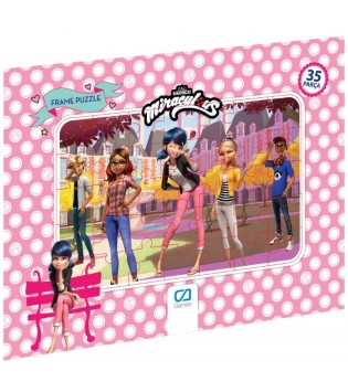 MIRACULOUS FRAME PUZZLE  - 35
