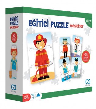 EĞİTİCİ PUZZLE - MESLEKLER