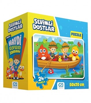 SEVİMLİ DOSTLAR YER PUZZLE