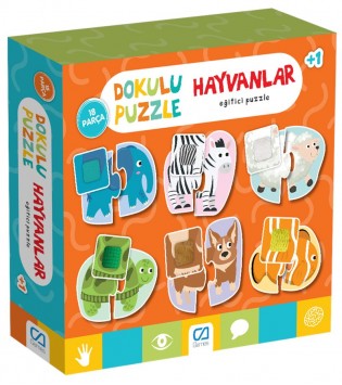 DOKULU PUZZLE HAYVANLAR