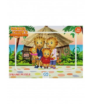 DANİEL TİGERS FRAME PUZZLE - 35