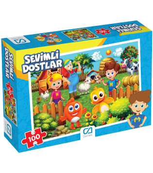 SEVİMLİ DOSTLAR PUZZLE 100