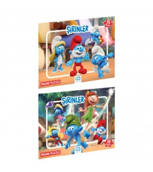 ŞİRİNLER FRAME PUZZLE -35