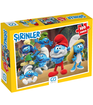 ŞİRİNLER PUZZLE 100