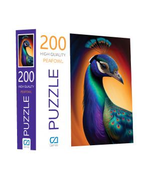 TAVUS KUŞU PUZZLE 200