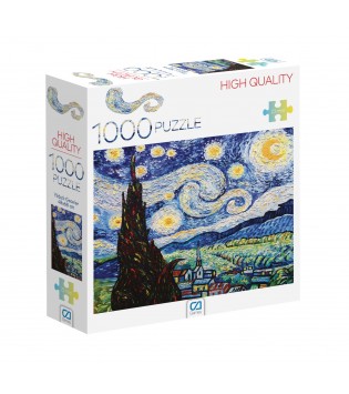YILDIZLI GECE PUZZLE 1000