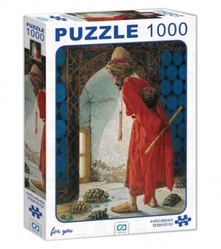 KAPLUMBAĞA TERBİYECİSİ PUZZLE 1000 PARÇA