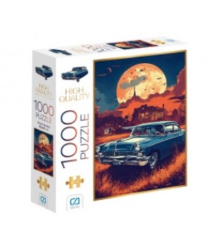 KLASİK ARABA PUZZLE 1000