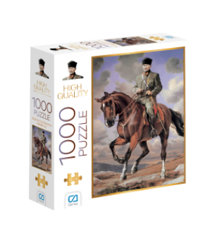 CA1000-7075 CA GAMES ATATÜRK VE ATI SAKARYA PUZZLE 1000