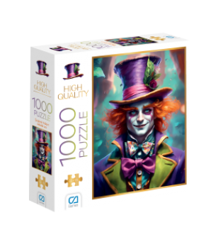 CA1000-7076 CA GAMES ŞAPKALI ADAM PUZZLE 1000