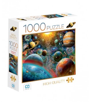  CA1000-7079 CA GAMES GEZEGENLER PUZZLE 1000
