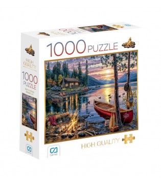  CA1000-7083 CA GAMES KAMP ATEŞİI PUZZLE 1000