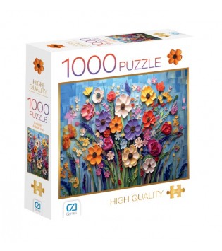  CA1000-7086 CA GAMES ÇİÇEKLER PUZZLE 1000