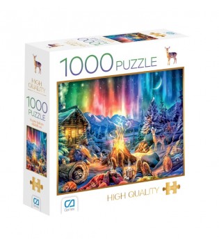 CA1000-7090 CA GAMES KUZEY IŞIKLARI PUZZLE 1000