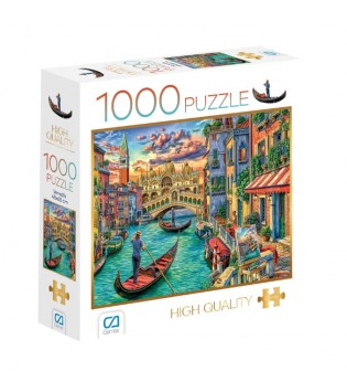  CA1000-7094 CA GAMES VENEDİK SOKAKLARI PUZZLE 1000