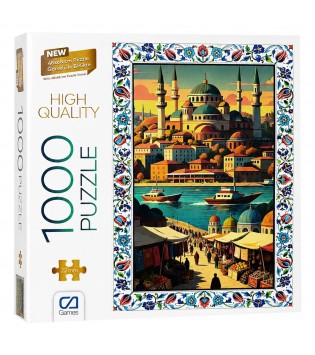 CA1000-7108 CA GAMES OSMANLI PAZARI PUZZLE 1000