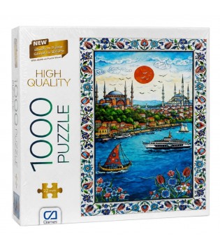 CA1000-7110 CA GAMES İSTANBUL BOĞAZI PUZZLE 1000