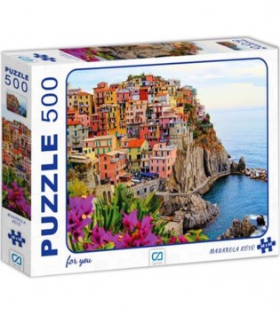 MANAROLA KÖYÜ PUZZLE 500