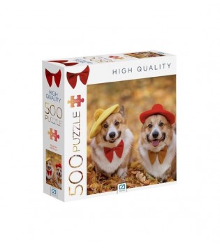 KÖPEKLER PUZZLE 500