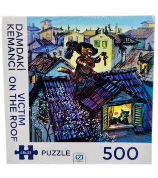 DAMDAKİ KEMANCI PUZZLE 500