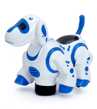 PİLLİ KUT.IŞIKLI MÜZ.ROBOT KÖPEK 