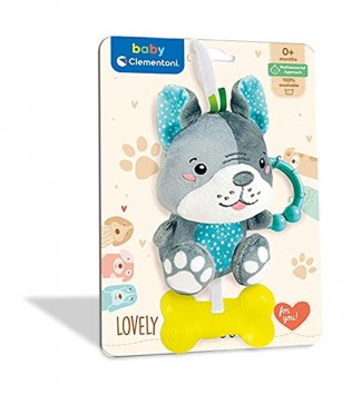 CLEMENTONİ BABY YUMUŞAK KÖPEK ÇINGIRAK