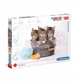 CLEMENTONI 180 LOVELY KITTENS PUZZLE