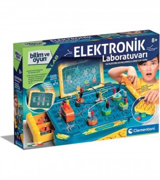 Clementoni bilim ve oyun elektronik labaratuvarı