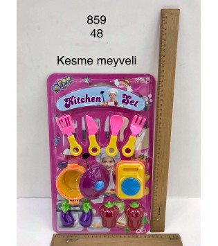 KARTELA MUTFAK SET KESME MEYVE