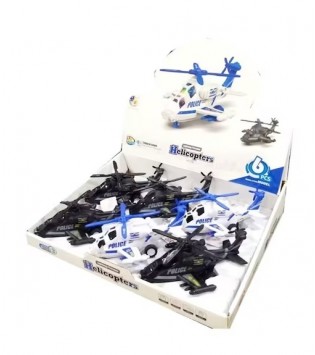 DİSPL.SÜRTMELİ  POLİS HELİKOPTER 72